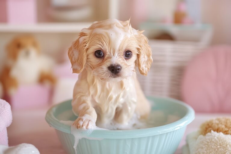 Pare de deixar seu pet tomar banho com qualquer shampoo: descubra por que os produtos naturais fazem toda a diferença
